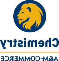 Unit logo for department one-line with lion in the center example for light background.